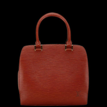 Brown Leather Louis Vuitton Pont Neuf