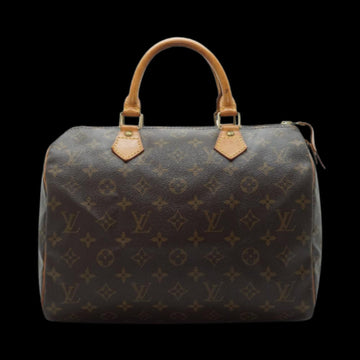 Brown Leather Louis Vuitton Speedy