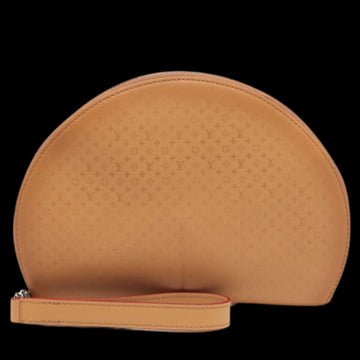 Brown Leather Louis Vuitton Clutch