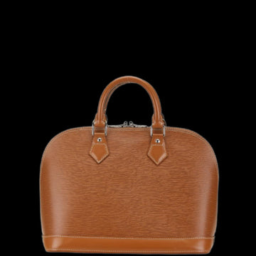 Brown Leather Louis Vuitton Alma