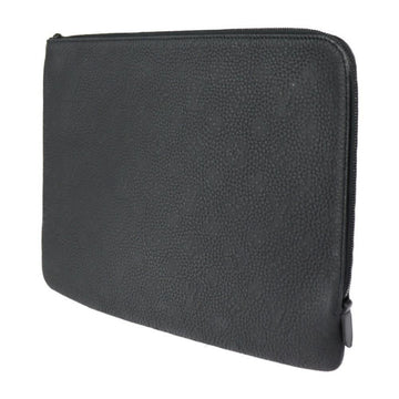 Brown Leather Louis Vuitton Clutch