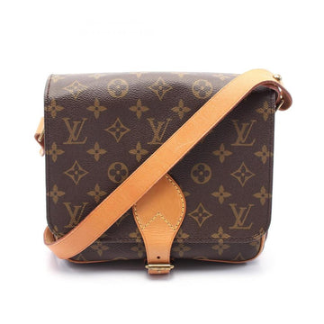Brown Leather Louis Vuitton Shoulder Bags