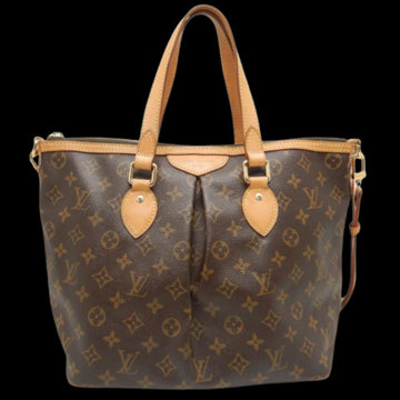 Brown Plastic Louis Vuitton Palermo