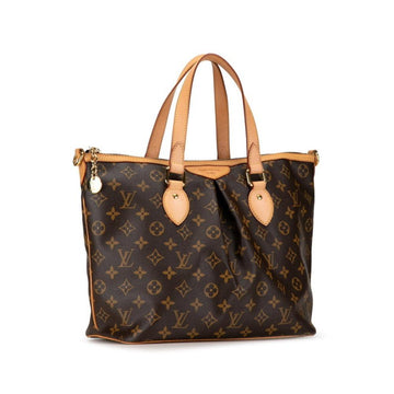 Brown Plastic Louis Vuitton Palermo