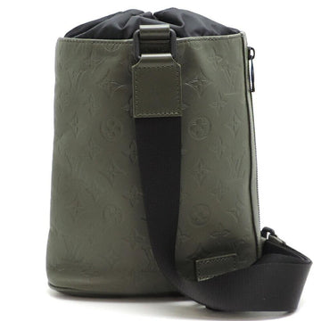 Green Fabric Louis Vuitton Shoulder Bags
