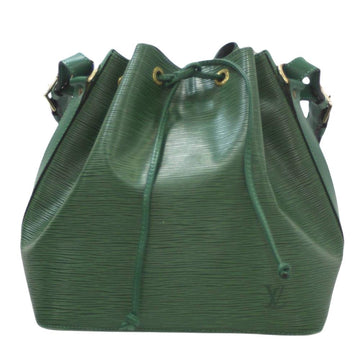 Green Leather Louis Vuitton Shoulder Bags