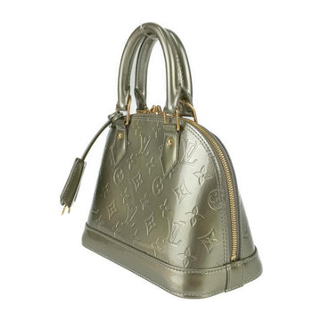 Grey Fabric Louis Vuitton Handbag