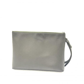 Grey Fabric Louis Vuitton Pouch