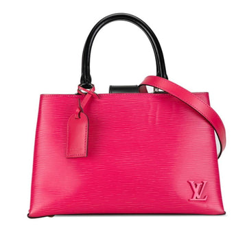 Pink Fabric Louis Vuitton Handbag