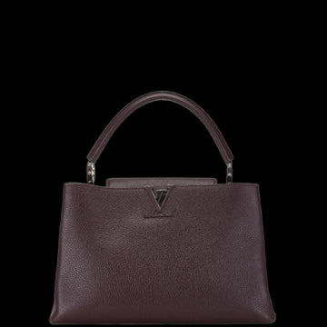 Purple Leather Louis Vuitton Capucines