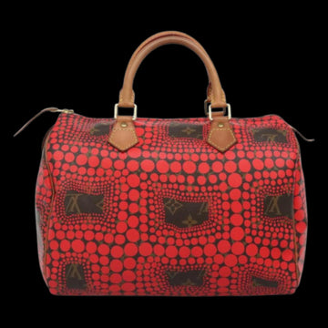 Red Canvas Louis Vuitton Speedy