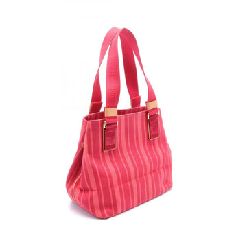 Red Canvas Louis Vuitton Tote