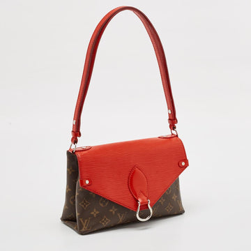 Red Fabric Louis Vuitton Shoulder Bags