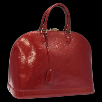 Red Leather Louis Vuitton Alma