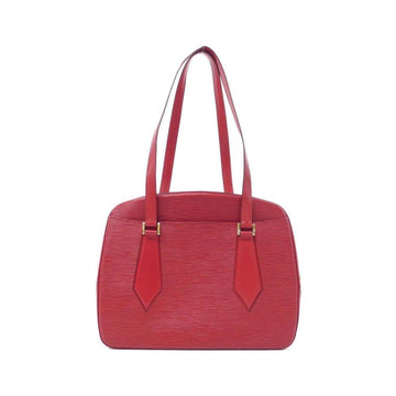 Red Leather Louis Vuitton Shoulder Bags