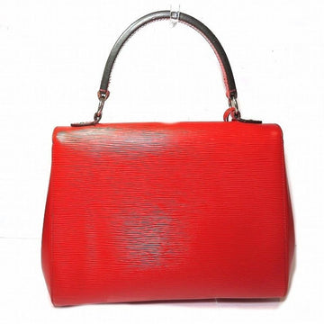 Red Leather Louis Vuitton Cluny
