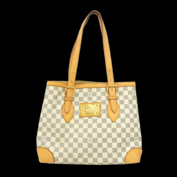 White Canvas Louis Vuitton Hampstead
