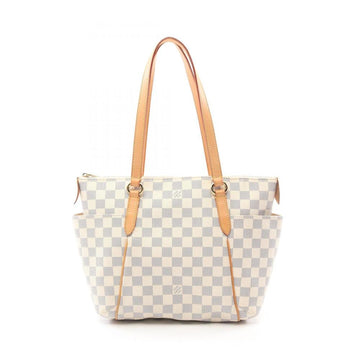 White Canvas Louis Vuitton Totally