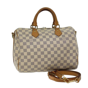White Canvas Louis Vuitton Speedy