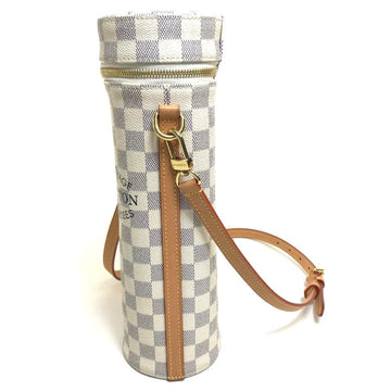 White Fabric Louis Vuitton Shoulder Bags