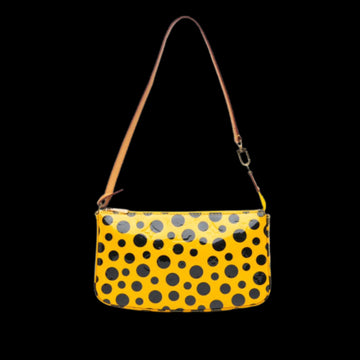 Yellow Leather Louis Vuitton Pochette Accessoires