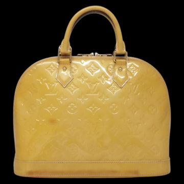 Yellow Leather Louis Vuitton Alma