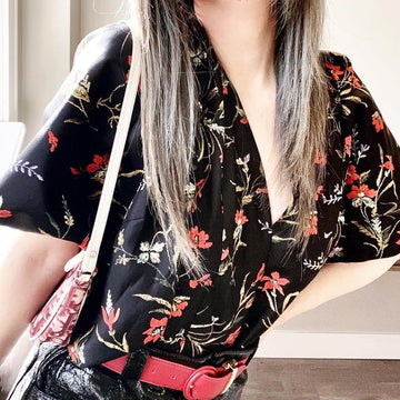 BALENCIAGA silk blouse