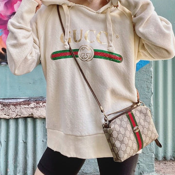 GUCCI'S VINTAGE LOGO HOODIE limited edition