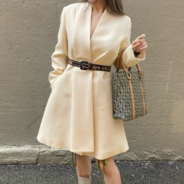 DIOR wool& silk coat