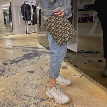 DIOR Vintage monogram pochette