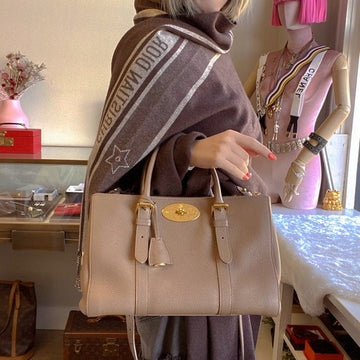 MULBERRY Bayswater Leather Double Zip Tote Bag