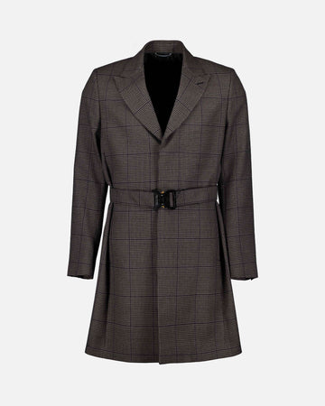 Manteau à ceinture CD