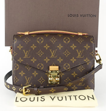 Louis Vuitto Pochette Metis Monogram Canvas Shoulder Bag