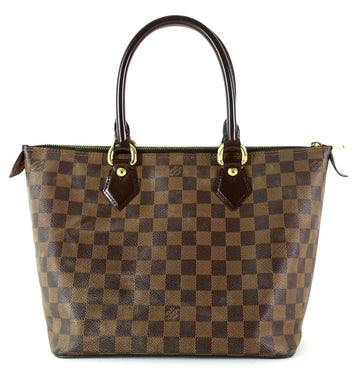 Louis Vuitto Saleya PM Damier Ebene Canvas Tote Bag