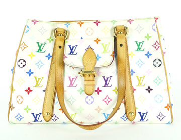 Louis Vuitto Aurelia MM Multicolore Monogram Canvas Tote Bag