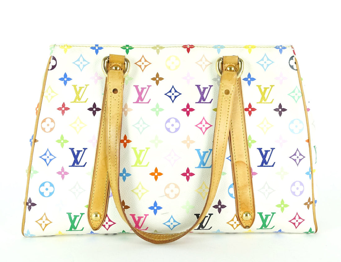Louis Vuitto Aurelia MM Multicolore Monogram Canvas Tote Bag