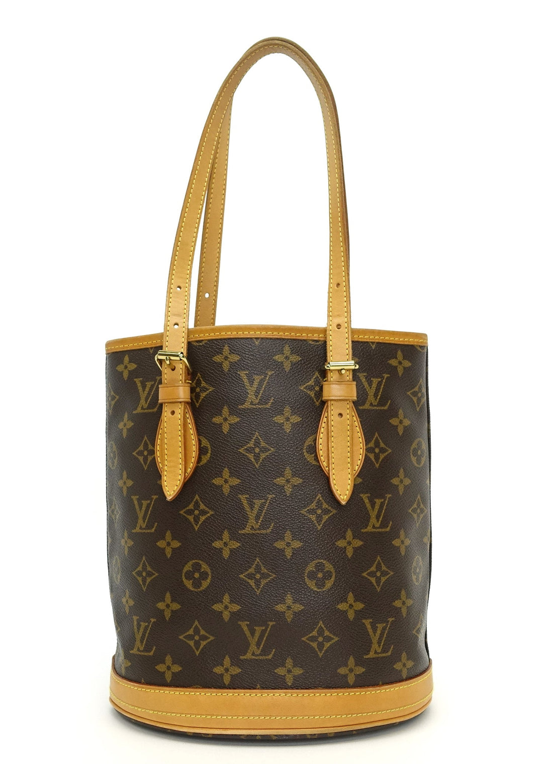 Louis Vuitto Petit Bucket Monogram Canvas Tote Bag