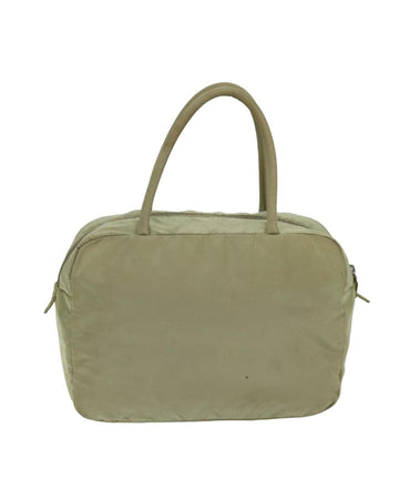Beige Nylon Prada Handbag