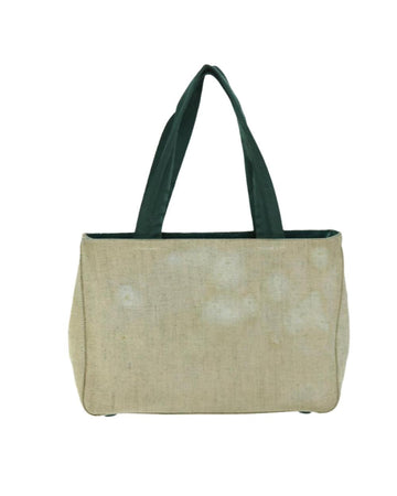 Green Cotton Prada Tote