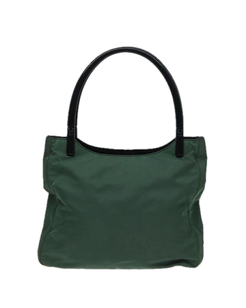 Green Nylon Prada Handbag