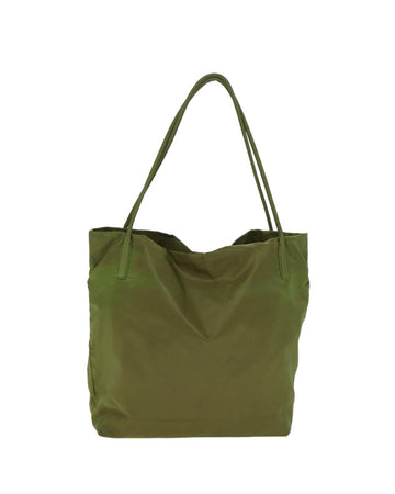 Green Nylon Prada Tote