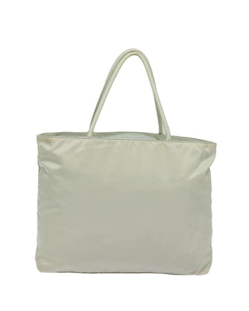 Grey Nylon Prada Handbag