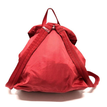Red Nylon Prada Backpack