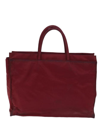 Red Nylon Prada Handbag
