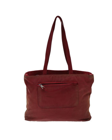 Red Nylon Prada Tote