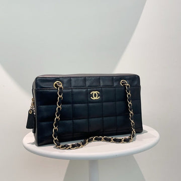 Chanel Quilted Black Shoulder Bag