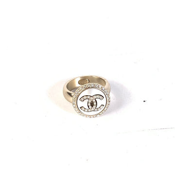 Chanel Statement Ring Gold Rings A-6982