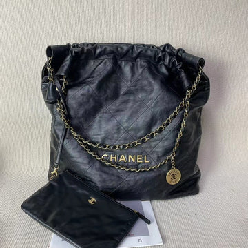 Chanel 22 Bag Black Shoulder Bag 5020717