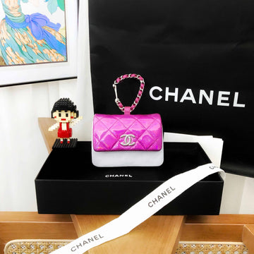 Chanel Wallet 24C in Pink Quilted Leather
