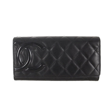 Chanel Classic Black Quilted Wallet